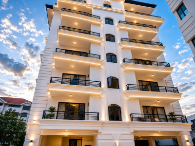 Luxury 3 Bedroom Flat  with Bq  Upstairs with Lagoon View, Lekki Phase 1, Lekki, Lagos, Flat / Apartment for Rent