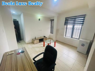 a Nice and Fully Serviced 1 Bedroom Apartment with a Pool, Close to Four Point Hotel, Oniru, Victoria Island (vi), Lagos, Mini Flat (room and Parlour) for Rent