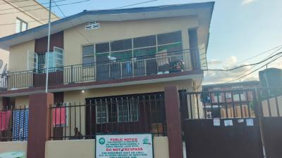 Block of 4 Flats Consisting 3bed Room Flat in a Serene and Very Secure, Ifako, Gbagada, Lagos, Block of Flats for Sale