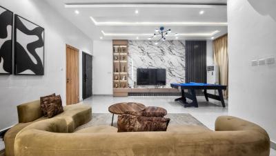 a Brand New Minimalist 3-bedroom Apartment with a Swimming Pool and Ps, Victoria Island (vi), Lagos, Flat / Apartment Short Let