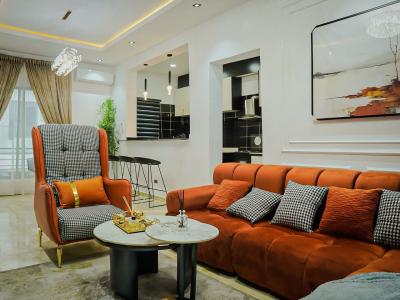 Furnished Luxury 2 Bedroom Apartment with All Amenities, Salem Ikate Lekki Lagos Nigeria, Ikate, Lekki, Lagos, Flat / Apartment for Rent