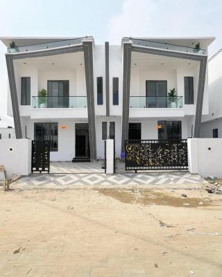 Luxury 4 Bedroom Semi Detached Duplex + Bq with Excellent Facility, Ajah, Lagos, Semi-detached Duplex for Sale