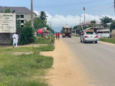Commercial Four Plots of Land on The Tarred Road, Rukpokwu Aluu Road, Port Harcourt, Rivers, Commercial Land for Sale