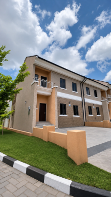 3 Bedroom S/detached Duplex + Bq, Apo, Apo, Abuja, Semi-detached Duplex for Rent
