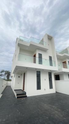 Fully Detached, 2 Story, Lux 5 Bdr  Dplx  + Roof Top Terrace + Bq, Peaceful Estate in Mobile Road at, Ikota, Lekki, Lagos, Detached Duplex for Sale