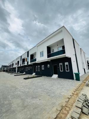 Three Bedroom Terrace Duplex with Solar, Opposite Charter House School, Ogombo, Ajah, Lagos, Terraced Duplex for Sale