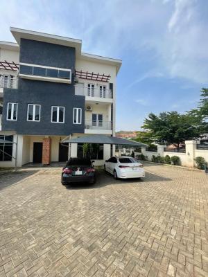 Furnished 4 Bedrooms Terraced Duplex with a Room Bq, Guzape District, Abuja, Terraced Duplex for Rent