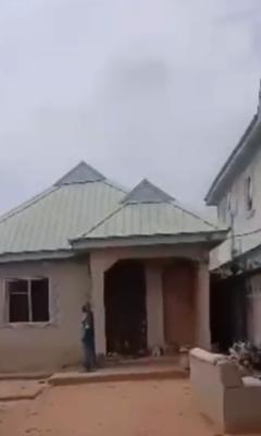 Standard 2bedroom Flat Setback on Half Plot of Land Available Now at I, Ayobo, Lagos, Block of Flats for Sale