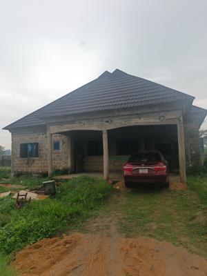 4 Bedroom Bungalow Defective Building and Extra Plot of Land Fence, Arog, Mowe Town, Ogun, Detached Bungalow for Sale