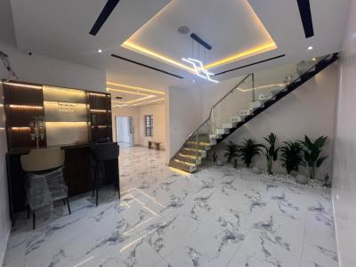 a Newly Built, Luxury 5 Bedroom Fully Detached Duplex, with 2 Room Bq, Chevron, Lekki, Lagos, Detached Duplex for Sale