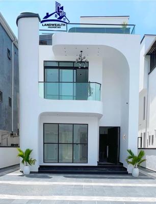 Luxury 5 Bedroom Fully Detached Pool, Gym Room, Cinema Rooftop Terrace, Ikate, Lekki, Lagos, Detached Duplex for Sale