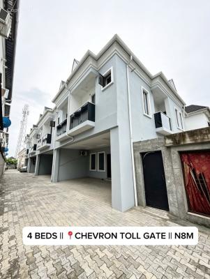 Spacious and Well Designed 4 Bed Terrace Duplex, Chevron Toll Gate, Lekki, Lagos, Terraced Duplex for Rent