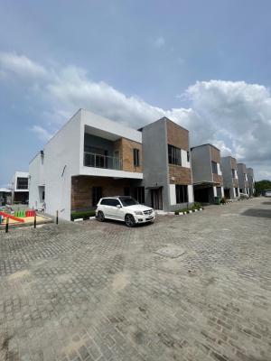 Alluring 4 Bedroom Terraced Duplex + Bq, Solar and Communal Gym, Sangotedo, Ajah, Lagos, Terraced Duplex for Sale
