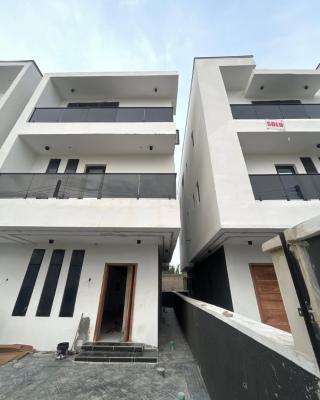 4 Bedroom Semi Detached Duplex + Bq, Chevron, Lekki, Lagos, Semi-detached Duplex for Sale
