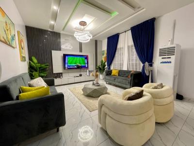 Newly Launched 4-bedroom Self-compound Duplex, Agungi, Lekki, Lagos, Detached Duplex Short Let
