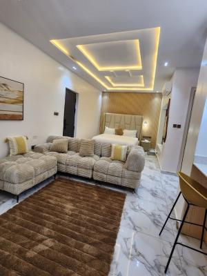Luxury 1 Bedroom Studio Apartment with Swimming Pool Available, Awuse Estate, Opebi, Ikeja, Lagos, House Short Let