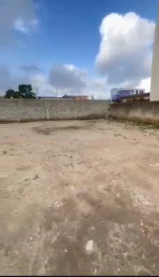 700sqm of Fenced and Gáted Land Along Oba Akran, Along Oba Akran, Ikeja, Oba Akran, Ikeja, Lagos, Commercial Land for Sale