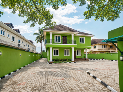 Very Massive 5 Bedroom Fully Detached Duplex with 2 Rooms Bq, Vgc, Lekki, Lagos, Detached Duplex for Rent