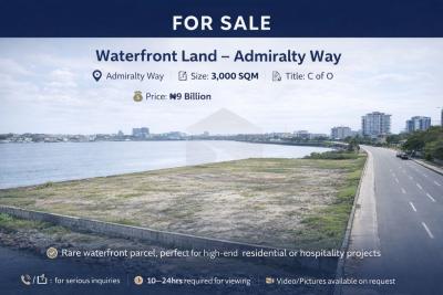 3,000sqm, Admiralty Way, Lekki, Lagos, Land for Sale