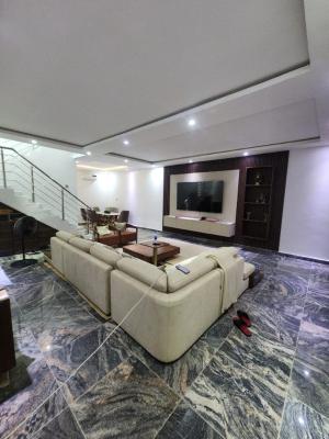 Furnished 4 Bedroom Terrace House with 1-room Boys Quarters, Off Bourdillon Road, Ikoyi, Lagos, Terraced Duplex for Rent