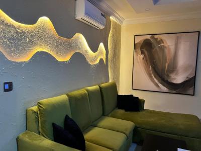 Luxury 1 Bedroom Apartment with Swimming Pool and Ps5 on Request, Ikate, Lekki, Lagos, Flat / Apartment Short Let