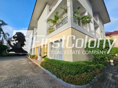 Fully Serviced Contemporary 3 Bedroom Terraced House, Lekki Phase 1, Lekki, Lagos, Terraced Duplex for Rent