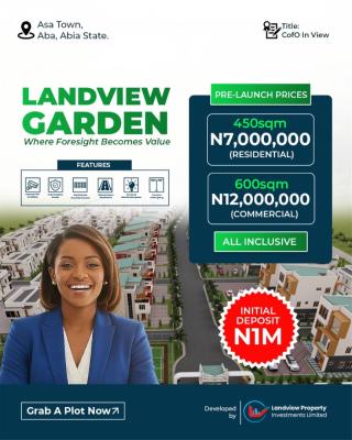 Landview Gardens, Asa Town, Aba, Abia, Mixed-use Land for Sale
