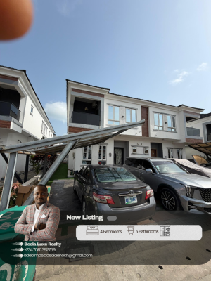 a Well Maintained 4 Bedroom Duplex in a Family Oriented Estate, Nike Art Gallery Road, Ikate, Lekki, Lagos, Semi-detached Duplex for Sale
