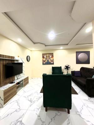 Nicely Furnished and Well Serviced Luxury 2 Bedroom Apartment, Off Adeniran Ogunsanya, Surulere, Surulere, Lagos, Flat / Apartment Short Let