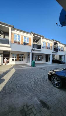 Serviced 4 Bedroom Terrace Duplex with Swimming Pool, Orchid Road, Royal Pine Estate, Lekki Phase 2, Lekki, Lagos, Terraced Duplex for Sale