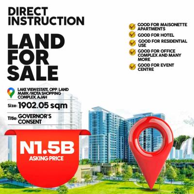 Residential Land, Lakeview Estate, Opp Landmark/ikota Shopping Complex, Ikota, Lekki, Lagos, Land for Sale
