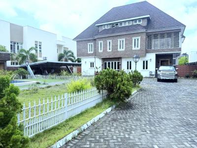 Mansion Sitting on 1000sqm, Pinnock Estate, Osapa, Lekki, Lagos, Detached Duplex for Sale