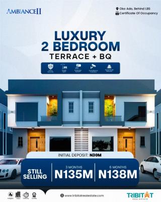 2 Bedroom Terrace with Bq, Ambiance Ii  Luxury Estate, Sangotedo, Ajah, Lagos, Terraced Duplex for Sale