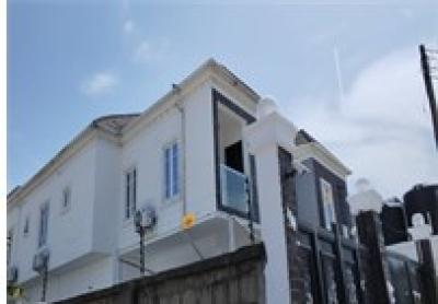4-bedroom Semi-detached Duplex with a Room Bq, Osapa London, Osapa, Lekki, Lagos, Semi-detached Duplex for Rent