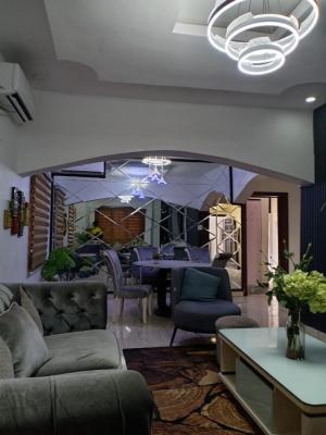 Furnished 5 Bedroom Detached Duplex Plus Bq and Gateman Room., Chevron, Lekki, Lagos, Detached Duplex for Rent