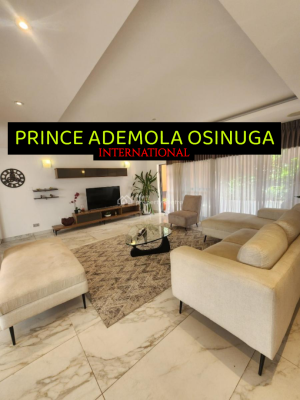 Luxury & Furnished 4 Bedroom Terrace House+bq+pool, Old Ikoyi Lagos, Old Ikoyi, Ikoyi, Lagos, Terraced Duplex for Rent