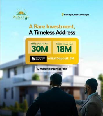 Land Is Available, Elerangbe, Ibeju Lekki, Ibeju Lekki, Lagos, Residential Land for Sale