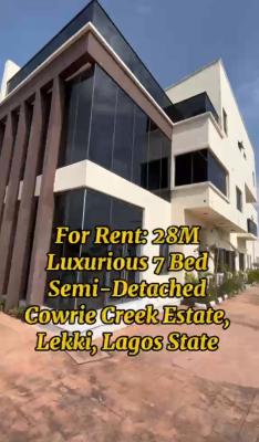 7 Bedroom in Cowrie Creek, Cowrie Creek Estate, Ikate, Lekki, Lagos, Semi-detached Duplex for Rent