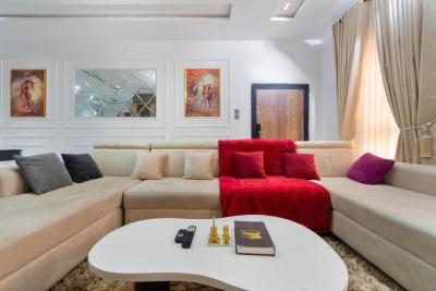 Nicely Furnished Three Bedroom Maisonette Penthouse in Lekki Phase 1, Lekki Phase 1, Lekki, Lagos, House Short Let