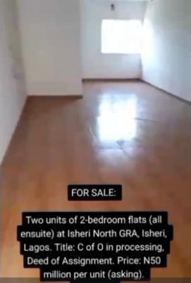 2 Units of 2 Bedrooms Flat All En-suite, Isheri North, Lagos, House for Sale