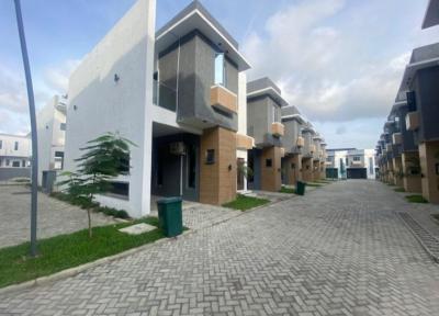 Brand New Luxury 3 Bedroom Terrace Duplex + Pool, Lekki Palm City, Ajah, Lagos, Terraced Duplex for Rent