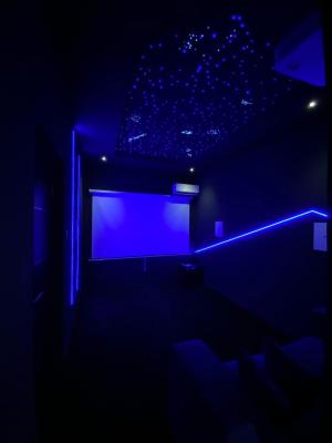 Aesthetically Pleasing 2 Bedrooms with Private Cinema, Close to Imax Cinema Rock Drive, Lekki Phase 1, Lekki, Lagos, Flat / Apartment Short Let