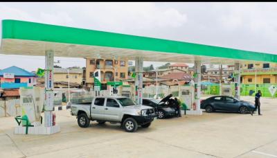 on 2 Plots of Land  Measuring 1450 Sqm  in an Ever Busy Road with, 👉at Ajuwon Alagbole Road, Via Ojodu Berger, Lagos. It Has 2 Option Fo, Ojodu Berger, Ojodu, Lagos, Filling Station for Sale