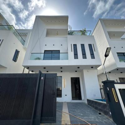 Lovely Built 5 Bedroom Semi Detached Duplex with Bq,cinema,pool, Ikota, Lekki, Lagos, Semi-detached Duplex for Sale