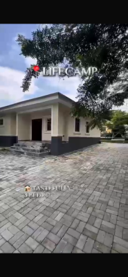 3 Bedroom Bungalow with 2 Rooms Bq, Life Camp, Abuja, House for Sale
