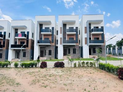 4 Bedroom Terrace Duplex with Bq  Semi Finished, Life Camp, Abuja, Terraced Duplex for Sale