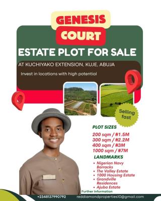 Estate Land, Kuje, Abuja, Land for Sale