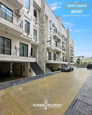 Prestigious 4-bedroom Terrace & Rooftop Pool, Ikoyi, Lagos, Flat / Apartment for Rent