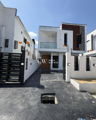 5 Bedroom Fully Detached Duplex with Bq in Ikota, Lekki, Lagos, Detached Duplex for Sale