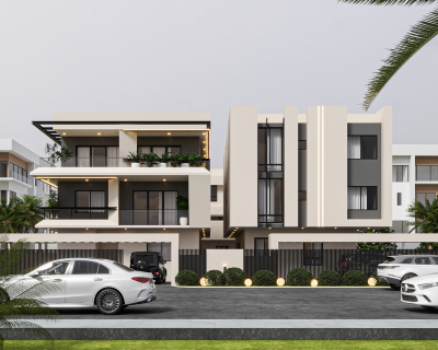 Luxury on-going Construction 5 Bedroom Detached House with 2 Rooms Bq, Off Adeniyi Jones Avenue, Adeniyi Jones, Ikeja, Lagos, Detached Duplex for Sale